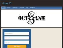 Tablet Screenshot of octanefc.com